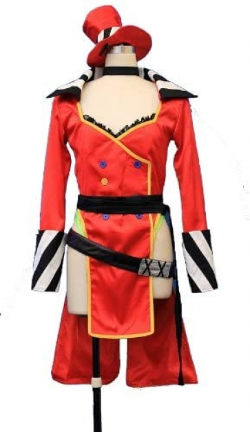 Borderlands 2 Mad Moxxi Red Uniform Costume