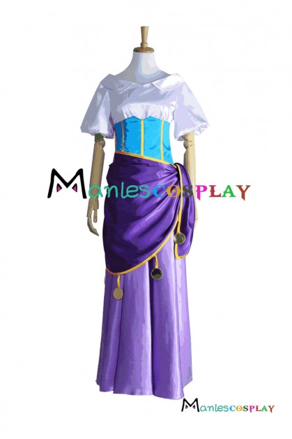 Gypsy Female Esmeralda Cosplay Costume