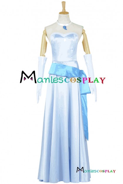 The Princess and the Frog Princess Tiana Cosplay Costume