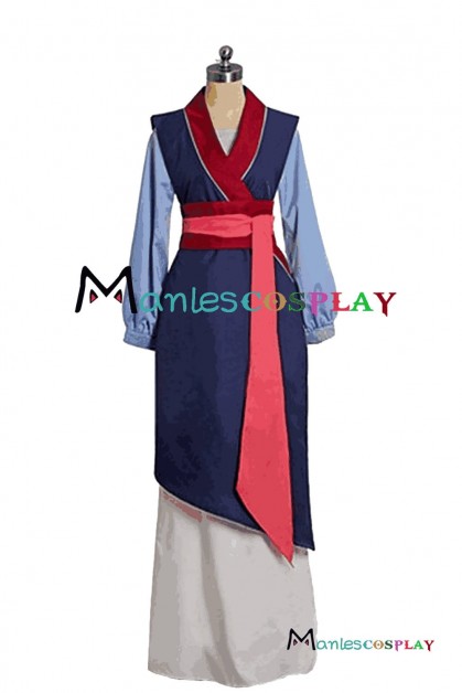 Mulan Cosplay Princess Costume