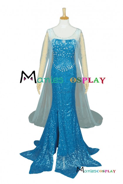 Frozen Princess Elsa Cosplay Costume