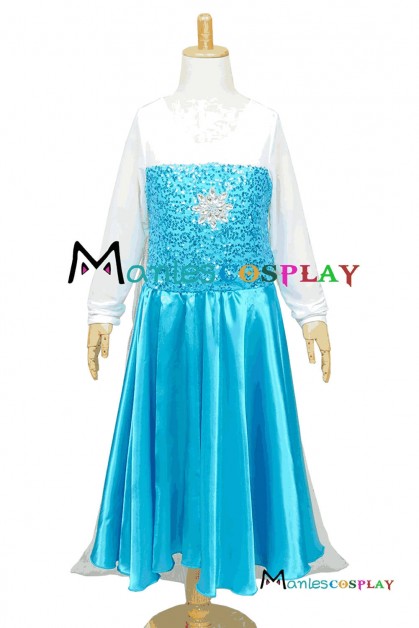 Frozen Princess Elsa Cosplay Costume