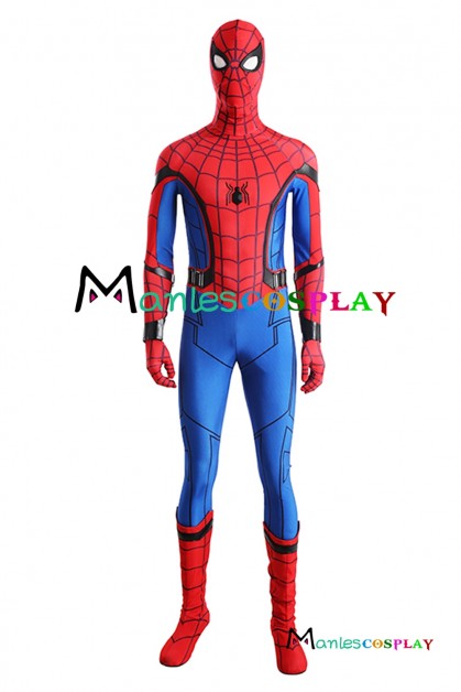 Spider Man Homecoming Peter Parker Cosplay Costume