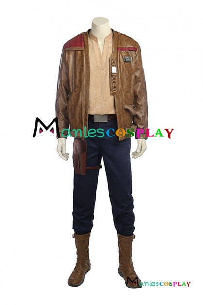 Star Wars 8 The Last Jedi Finn Cosplay Costume