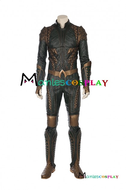 DC Justice League Aquaman Cosplay Costume