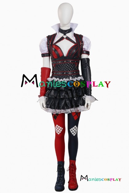 Batman Arkham Knight Harley Quinn Cosplay Costume