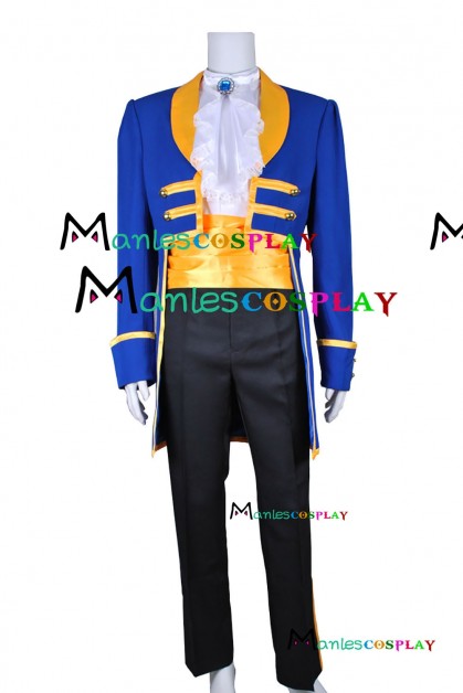 Beauty and the Beast Prince Adam Cosplay Costume 