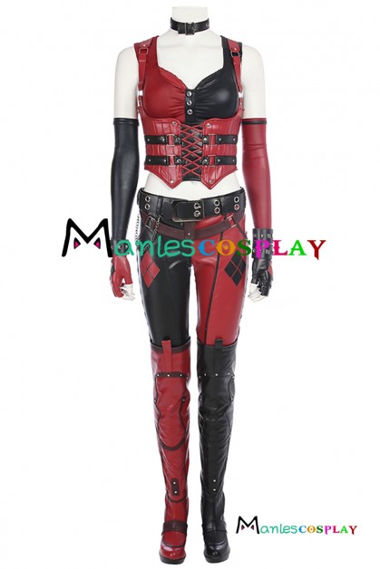 Batman Arkham Knight Harley Quinn Cosplay Costume