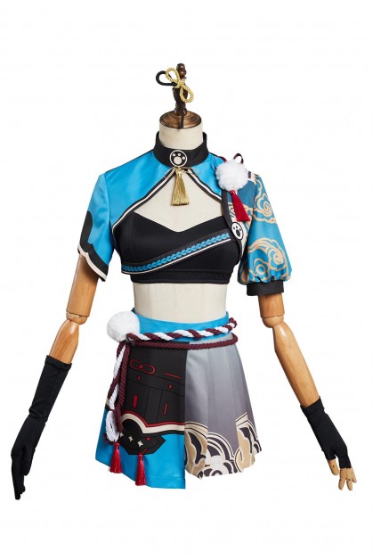 Pre-sale Genshin Impact Ms Hina/Gorou Original Design Cosplay Costume