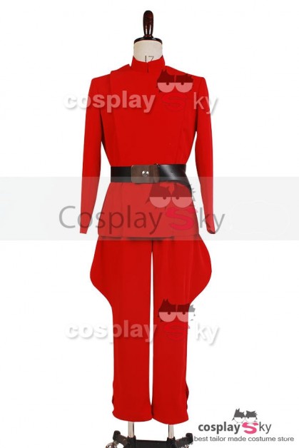 Star Wars Imperial Officer Red Uniform Costume