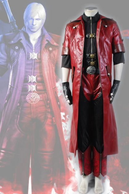 DMC Devil May Cry 4 Dante Costume Custom Full Set