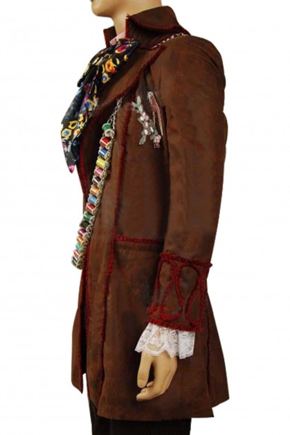 Alice In Wonderland Johnny Depp Mad Hatter Jacket Costume