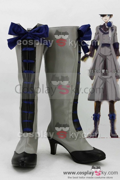 Black Butler 3 Earl Ciel Phantomhive Cosplay Boots Shoes