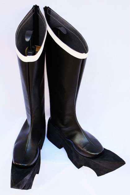 Black Golden Saw Cosplay Boots Shoes Custom Made