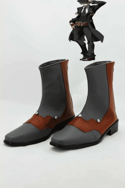 BlazBlue: Calamity Trigger HAZAMA Cosplay Boots Shoes