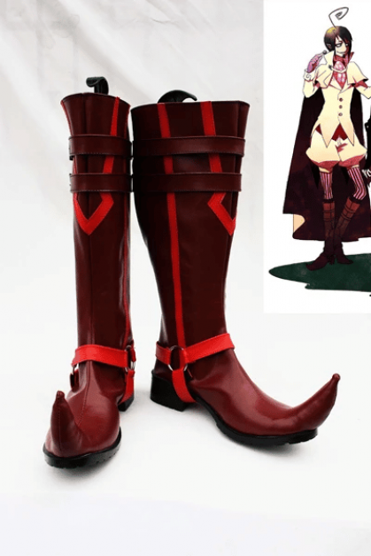 Blue Exorcist Ao No Exorcist Mephisto Pheles Cosplay Shoes Boots