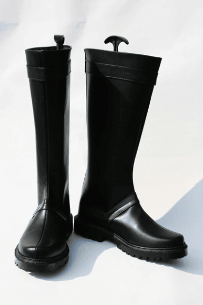 Gin Tama Sakata Gintoki Cosplay Boots Shoes Black