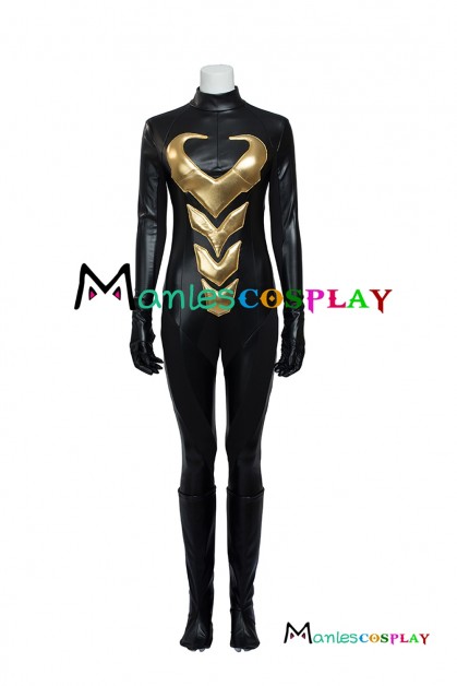 Ant Man Wasp Janet Van Dyne Cosplay Costume 