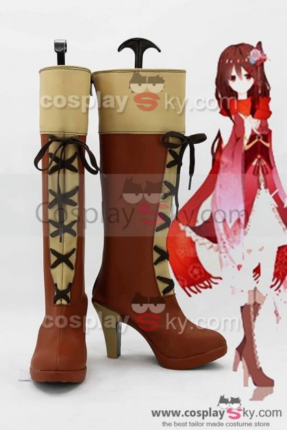 Kagerou Project Mekakushi Dan Ayano Boots Cosplay Shoes