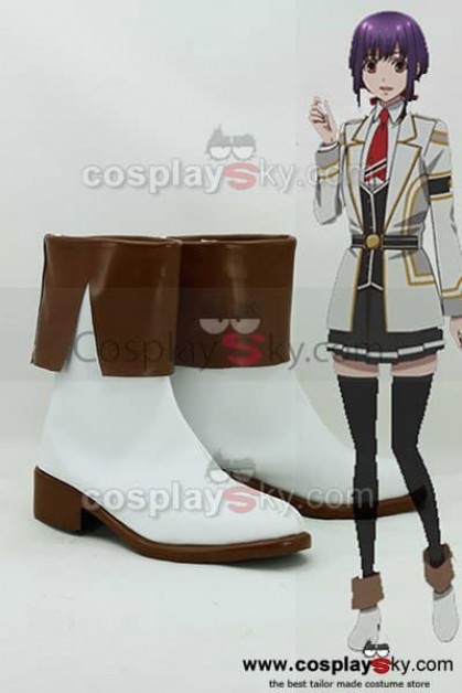 Kamigami No Asobi: Ludere Deorum Yui Kusanagi Cosplay Boots Shoes