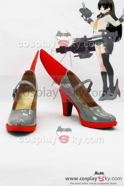 Kantai Collection Japanese Destroyer Isokaze Boots Cosplay Shoes