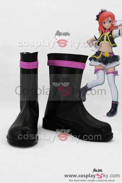 LoveLive! No Brand Girls Maki Nishikino Boots Cosplay Shoes