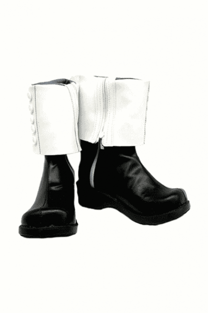 Soul Eater Crona Cosplay Boots Shoes Black And White