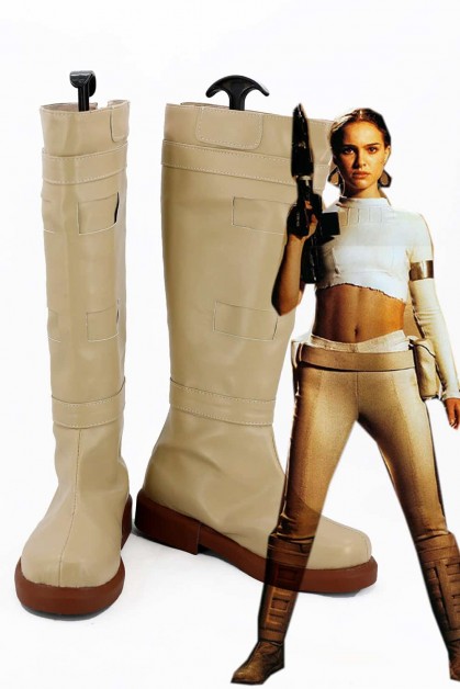 Star Wars Padmé Amidala Boots Cosplay Shoes