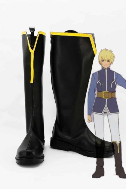 Tales Of Vesperia: The First Strike Animated Film Flynn Scifo Boots Cosplay Shoes