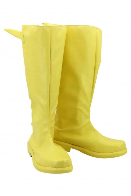 The Flash Barry Allen Yellow Cosplay Shoes Boots