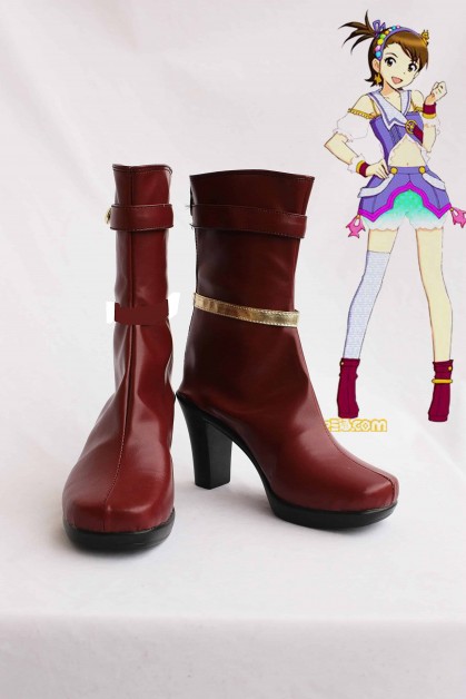 THE IDOLM@STER Ami Cosplay Boots Shoes