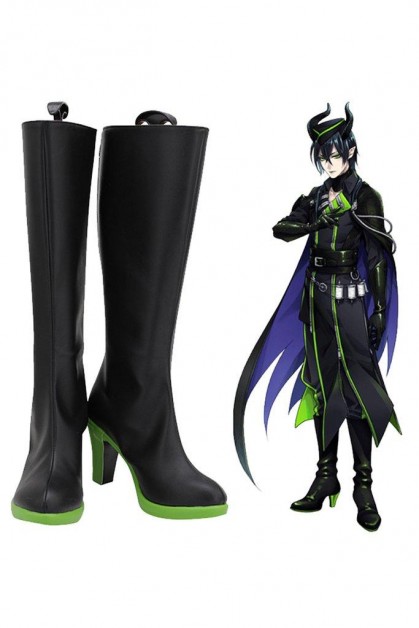 Twisted Wonderland Malleus Draconia Boots Party Shoes Cosplay Shoes