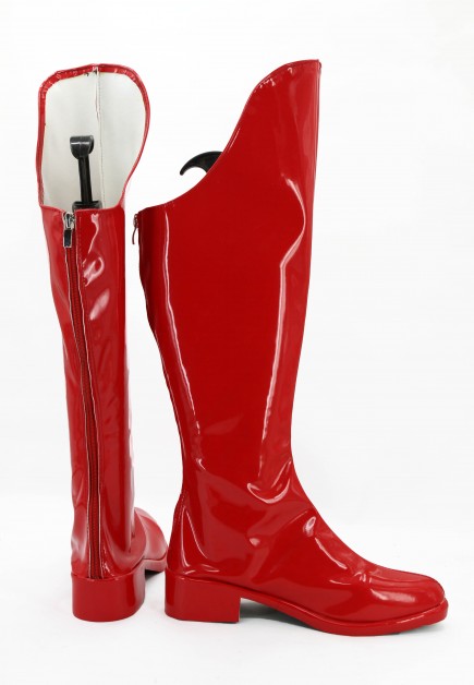 CBS TV Supergirl Kara Danvers Cosplay Prop Shoes Rain Boots Jackboots ...