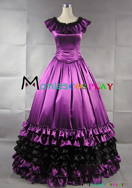 Romantic Romantik Sweet Lolita Dolly Collar Ruffles Floral Armelloses Kleid Brocaded Ball Gown Dress