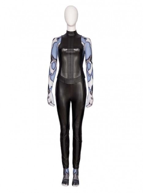 Alita Battle Angel Alita Printing Body Battle Cosplay Costume Full Set