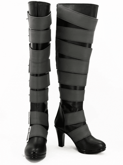Black Butler Undertaker Cosplay Boots Shoes