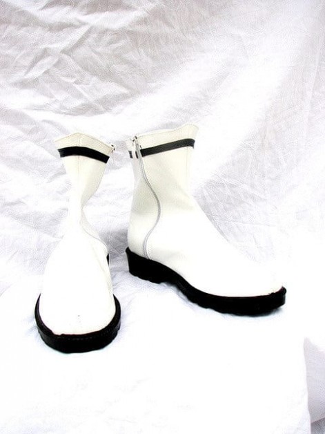Classical White Boots Shoes Custom Made