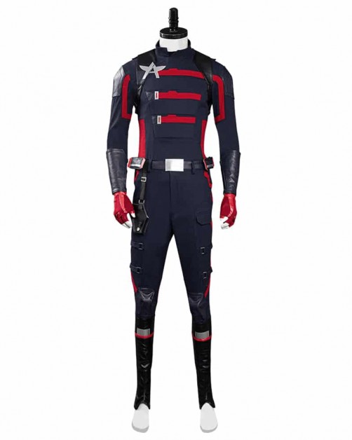 John Walker The Falcon And The Winter Soldier Cosplay Costume