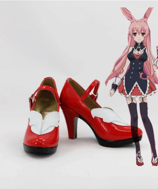 Problem Children Are Coming From Another World Black Rabbit Cosplay Shoes