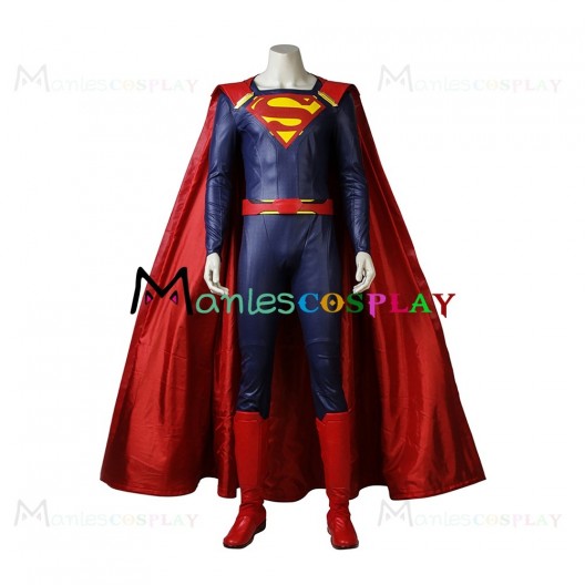 Superman Costume For Supergirl Season 2 Cosplay 