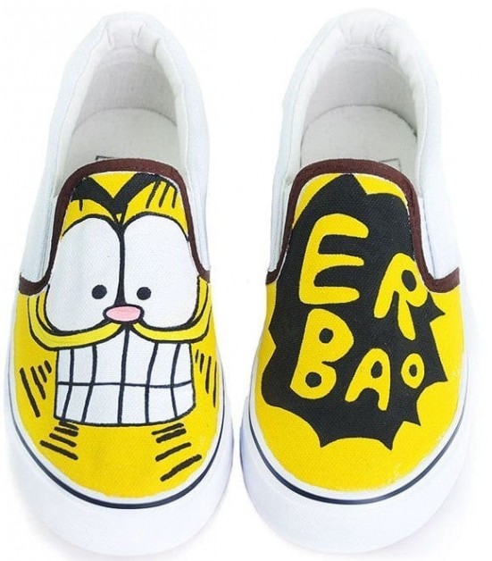 Garfield Cosplay Shoes Canvas Shoes