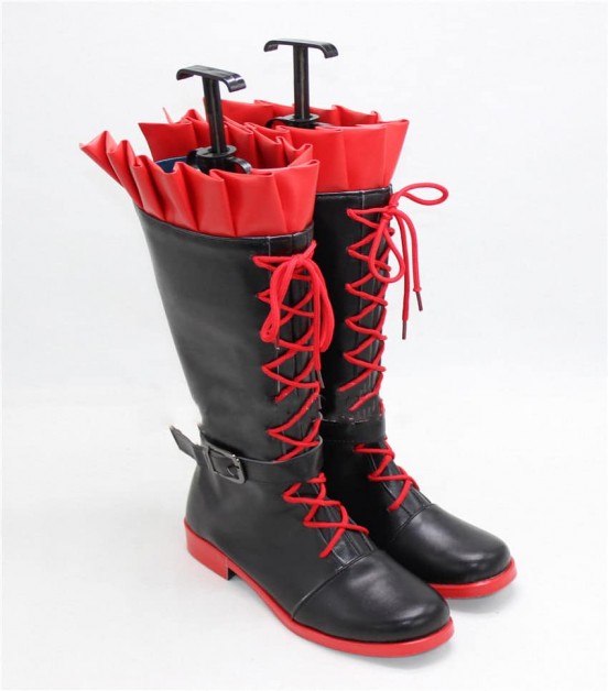 Rwby Red Trailer Ruby Cosplay Boots Shoes