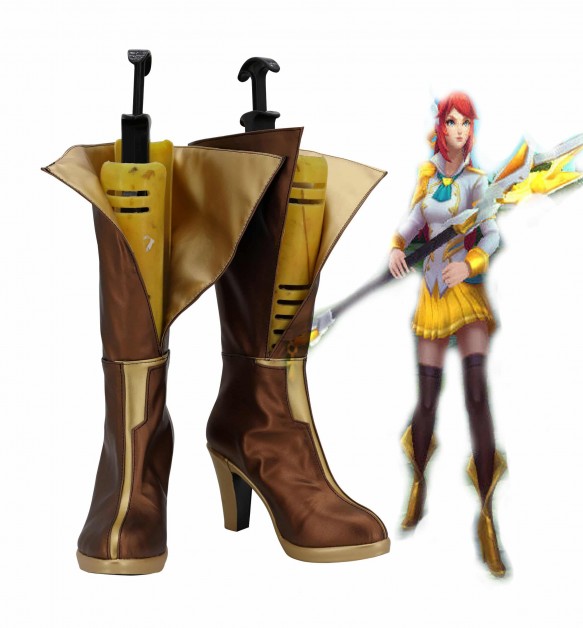 League Of Legends Prestige Lux Cosplay Shoes