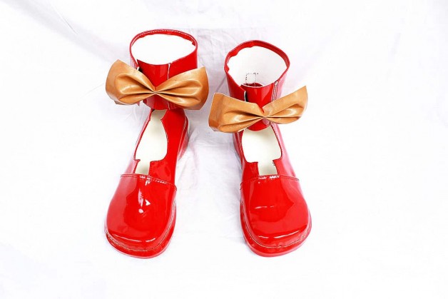 Macross Series Red Cosplay Shoes Custom Made