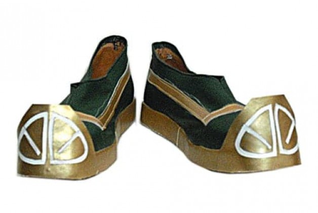 Dynasty Warriors Yunchang Guan Yu Cosplay Shoes