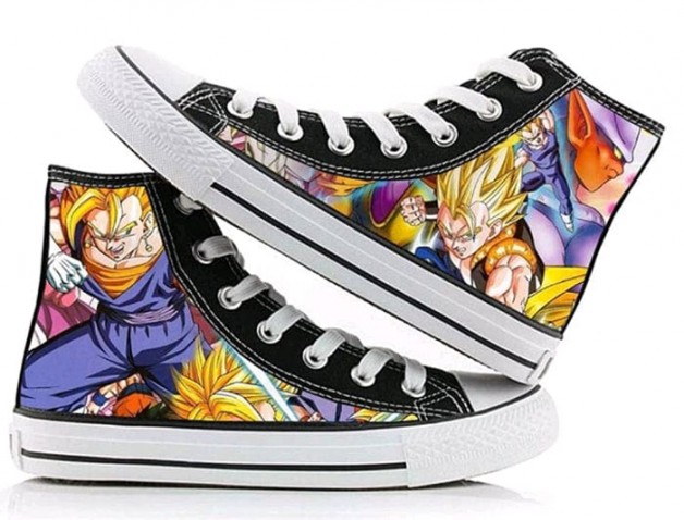 Dragon Balls Super Saiyan Cosplay Shoes Canvas Shoes