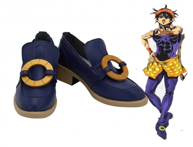 JoJo's Bizarre Adventure Ghirga Narancia Cosplay Shoes