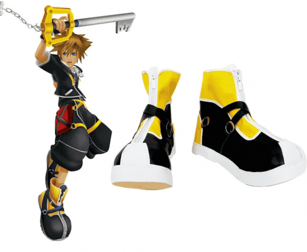 Kingdom Hearts Sora Cosplay Shoes Custom Made