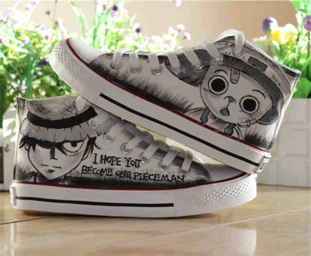 One Piece Luffy Joba Cosplay Shoes Canvas Shoes