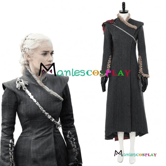 Game of Thrones Daenerys Targaryen Cosplay Costume 